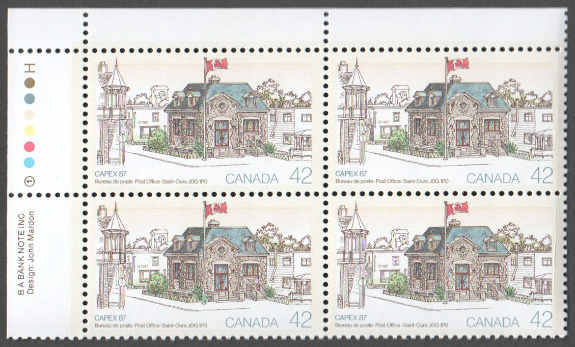 Canada Scott 1124 MNH PB UL (A7-2) - Click Image to Close